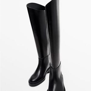 Massimo Dutti knee high boots - only worn once